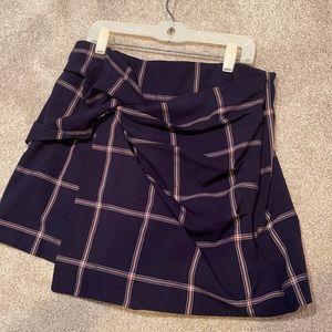 Leith Checkered pink and blue Skort